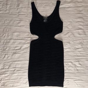 Bebe Cutout Bodycon Tank Dress